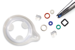 Medical Grade Elastomers feature improved chemical resistors, excellent heat resistance, and low permeability to gas