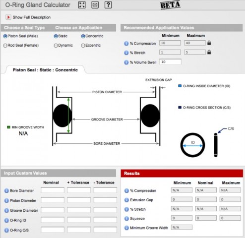 ARP Gland Calculator