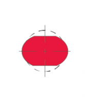 Technical drawing of o-ring compression set