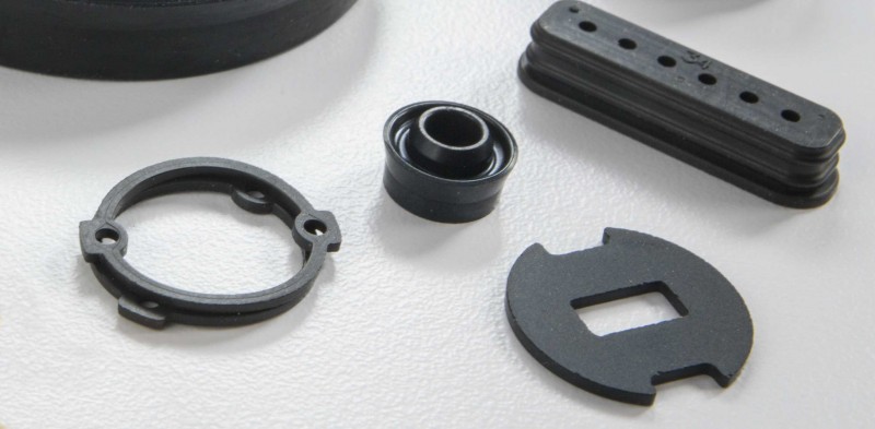 Viton parts compared for Apple Rubber.